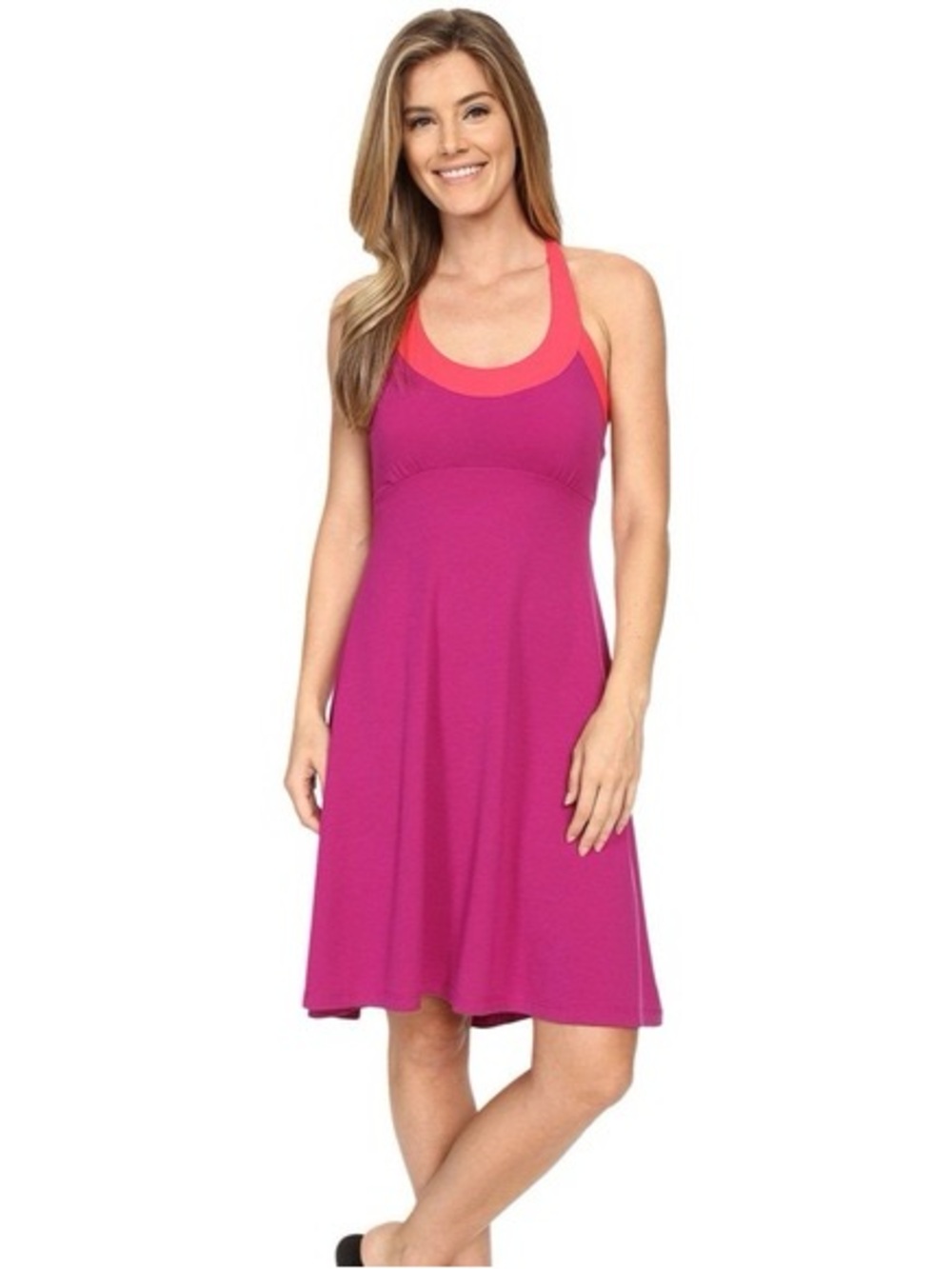 Prana NWTs Cali Dress- Rich Fuchsia